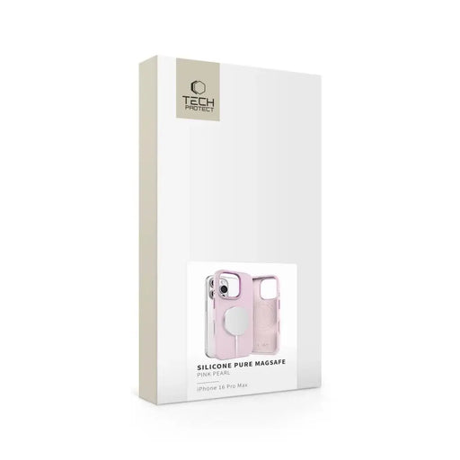 Tech-Protect Silicone PU MagSafe Case for iPhone 16 Pro Max - Pink - Cell phone cases and covers<<<HurtelXML