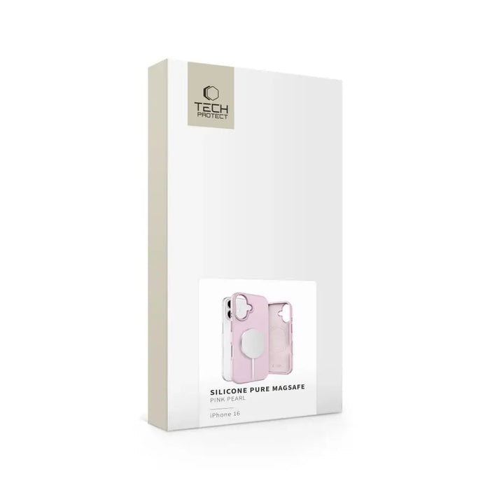 Tech-Protect Silicone PU MagSafe iPhone 16 Case - Pink - Cell phone cases and covers<<<HurtelXML