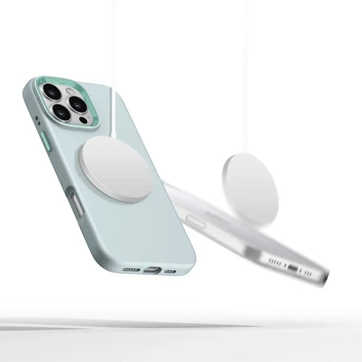 Tech-Protect Silicone PU MagSafe iPhone 16 Pro Case - Blue - Cell phone cases and covers<<<HurtelXML