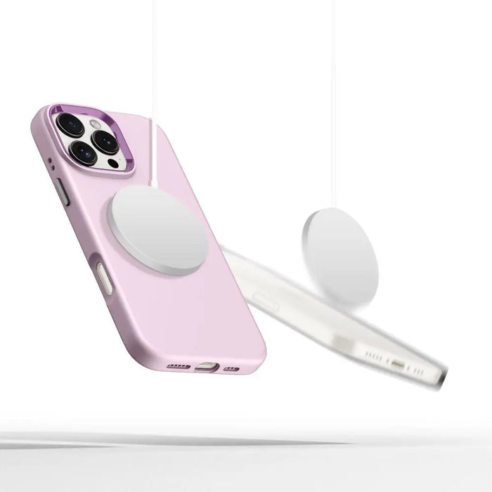 Tech-Protect Silicone PU MagSafe iPhone 16 Pro Case - Pink - Cell phone cases and covers<<<HurtelXML