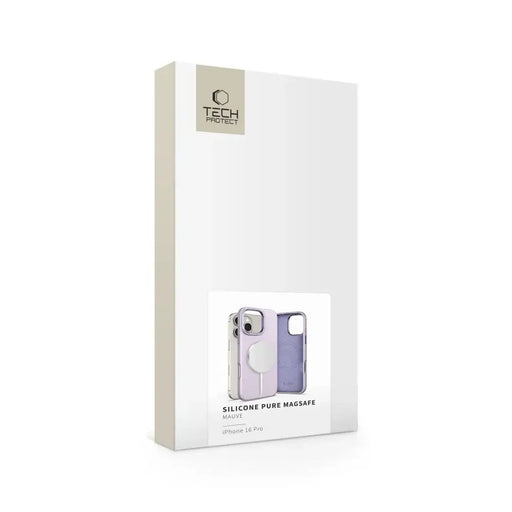 Tech-Protect Silicone PU MagSafe iPhone 16 Pro Case - Purple - Cell phone cases and covers<<<HurtelXML