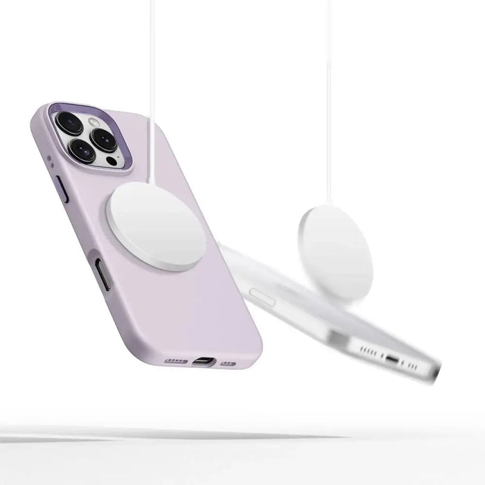 Tech-Protect Silicone PU MagSafe iPhone 16 Pro Case - Purple - Cell phone cases and covers<<<HurtelXML
