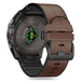 Tech-Protect Silicone PU Strap for Garmin Fenix 5X / 5X Plus / 6X / 6X Pro / 7X / 8 (51 mm) - Brown - Other cell phone