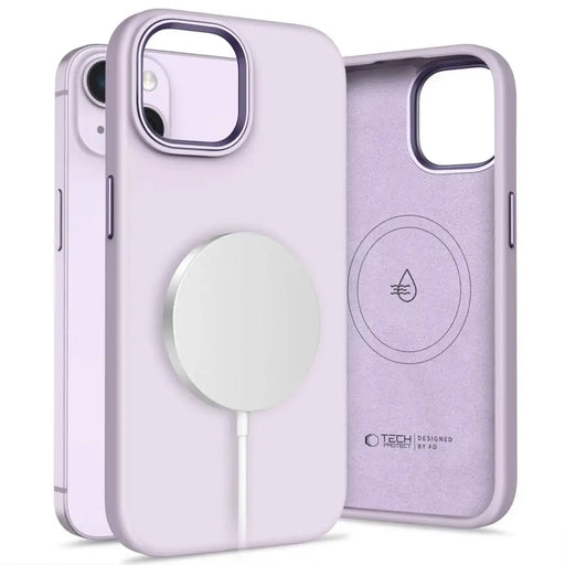 Tech-Protect Silicone Pure Magsafe iPhone 14 Case - Purple - Cell phone cases and covers<<<HurtelXML