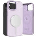 Tech-Protect Silicone Pure Magsafe iPhone 15 Case - Purple - Cell phone cases and covers<<<HurtelXML