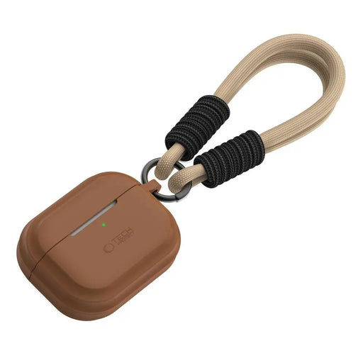 Tech-Protect Silicone Rope Case for Apple AirPods Pro 1 / 2 - Brown - Cell phone cases and covers<<<HurtelXML