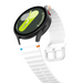 Tech-Protect Silicone Sport Strap for Samsung Galaxy Watch 4 / 5 / 5 Pro / 6 / 7 / FE - White - Other cell phone