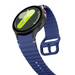 Tech-Protect Silicone Sport Strap for Samsung Galaxy Watch 4 / 5 / 5 Pro / 6 / 7 / FE - Blue - Other cell phone