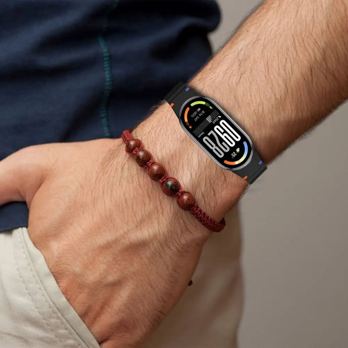 Tech-Protect Silicone Sport Strap for Xiaomi Smart Band 8 / 9 / 10 / NFC - Gray - Other cell phone equipment<<<HurtelXML