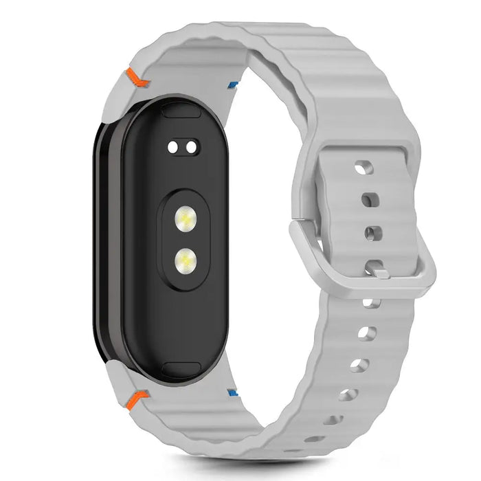 Tech-Protect Silicone Sport Strap for Xiaomi Smart Band 8 / 9 / 10 / NFC - Gray - Other cell phone equipment<<<HurtelXML