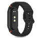 Tech-Protect Silicone Sport Strap for Xiaomi Smart Band 8 / 9 / 10 / NFC - Black - Other cell phone