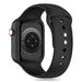 Tech-Protect Silicone Strap for Apple Watch 4 / 5 / 6 / 7 / 8 / 9 / SE (38 / 40 / 41 mm) - Black - Other cell phone