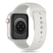 Tech-Protect Silicone Strap for Apple Watch 4/5/6/7/8/9/SE/Ultra 1/2 (42/44/45/49mm) - Light Gray - Other cell phone