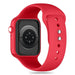 Tech-Protect Silicone Strap for Apple Watch 6 / 7 / 8 / 9 / 10 / SE / Ultra 1 / 2 (44/45/46/49 mm) - Red - Smartwatch