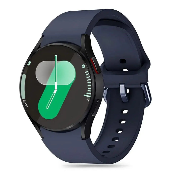 Tech-Protect Silicone Strap for Samsung Galaxy Watch 4 / 5 / 5 Pro / 6 / 7 / FE - Navy Blue - Other cell phone