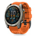 Tech-Protect Silicone Strap Garmin Fenix 5 / 6 / 6 Pro / 7 / 8 (47 mm) / E - Orange - Other cell phone