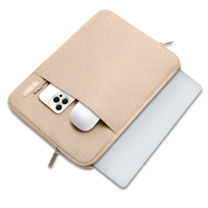 Tech-Protect Sleeve Laptop 13-14 Case - Beige - Cell phone cases and covers<<<HurtelXML