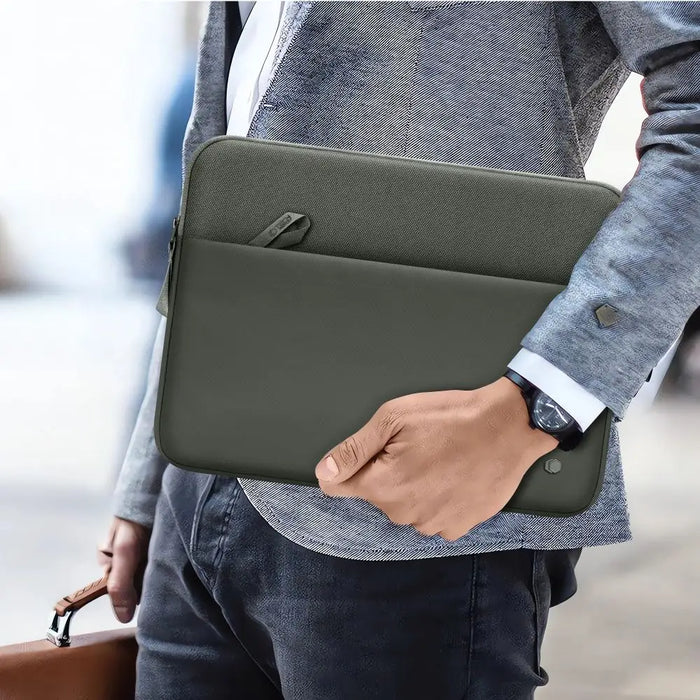 Tech-Protect Sleeve Laptop Bag 15-16 - Green - Laptop bags<<<HurtelXML