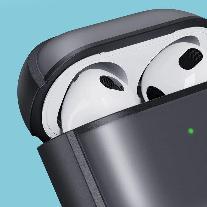 Tech-Protect Slim Hook Case for AirPods 4 - Gray - Cell phone cases and covers<<<HurtelXML