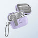 Tech-Protect Slim Hook Case with Carabiner for Apple AirPods Pro 1 / 2 - Purple - Cell phone cases