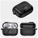 Tech-Protect Slim Hook Case with Carabiner for Apple AirPods Pro 1 / 2 - Black - Cell phone cases and covers<<<HurtelXML