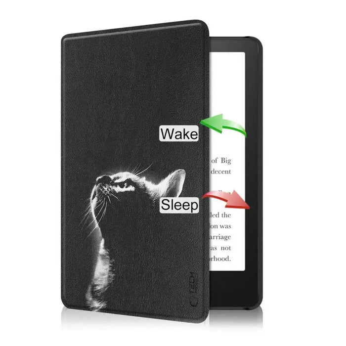 Tech-Protect SmartCase for Kindle Paperwhite VI / 6 / Signature Edition - Black - Cell phone cases