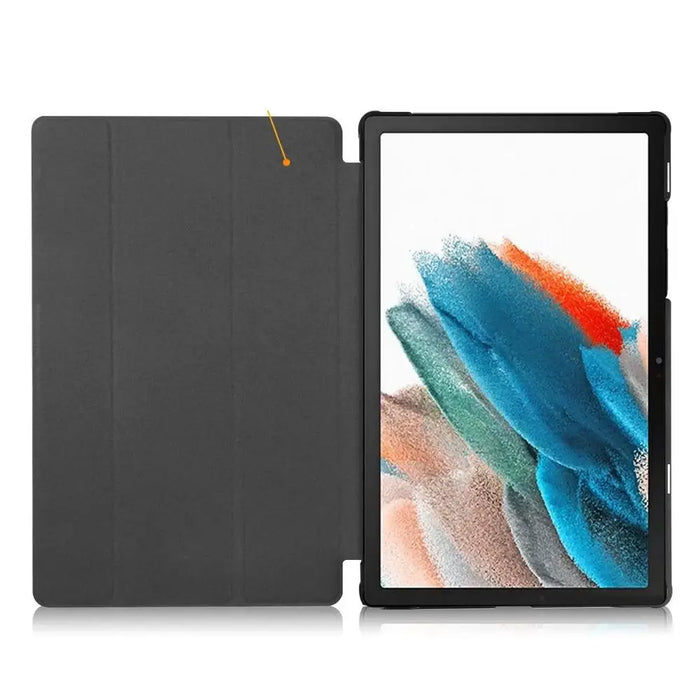 Tech-Protect SmartCase for Samsung Galaxy Tab A8 10.5 X200 / X205 - Blue with Cat - Cell phone cases