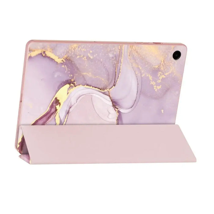 Tech-Protect SmartCase for Samsung Galaxy Tab A9+ 11’’ X210 / X215 / X216 - Pink Marble - Cell phone cases