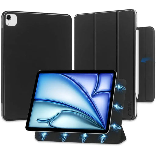 Tech-Protect SmartCase Magnetic for iPad Air 13’’ 2024 - Black - Cell phone cases and covers<<<HurtelXML