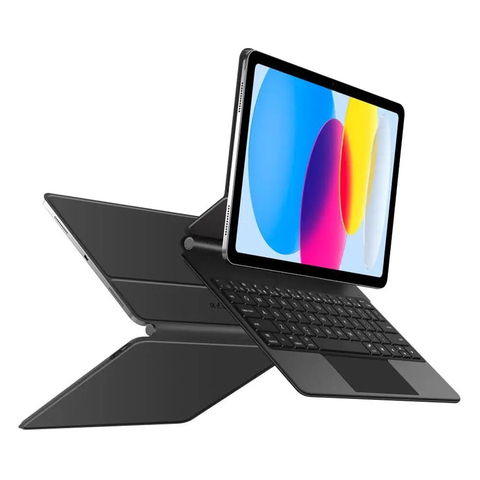 Tech-Protect Smartcase Magnetic with Keyboard for iPad 10.9” 2022 / iPad 11” 2025 - Black - Cell phone cases