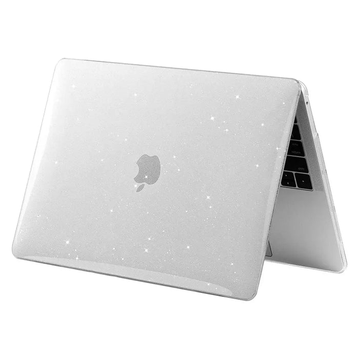 Tech-Protect SmartShell Case for MacBook Air 13’’ M2 / M3 / 2022-2024 - Clear-Glitter - Cell phone cases