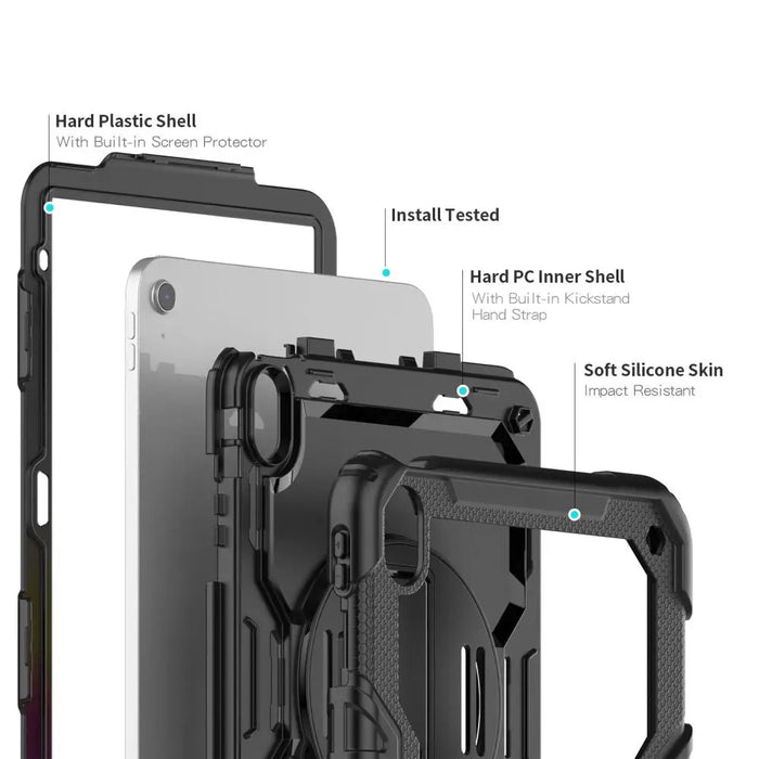 Tech-Protect Solid360 Case for iPad 10.9’’ 2022 - Black - Cell phone cases and covers<<<HurtelXML