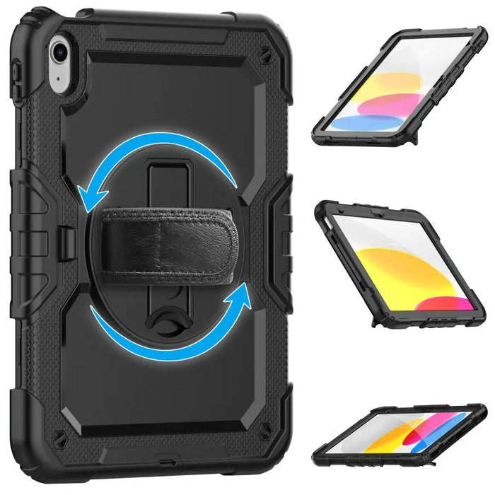 Tech-Protect Solid360 Case for iPad 10.9’’ 2022 - Black - Cell phone cases and covers<<<HurtelXML