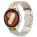 Tech-Protect Stainless Line Bracelet for Samsung Galaxy Watch 4 / 5 / 5 Pro / 6 / 7 / FE - Titanium - *Temporary