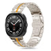 Tech-Protect Stainless Line Strap for Samsung Galaxy Watch Ultra (47mm) - Titanium / Orange - Other cell phone