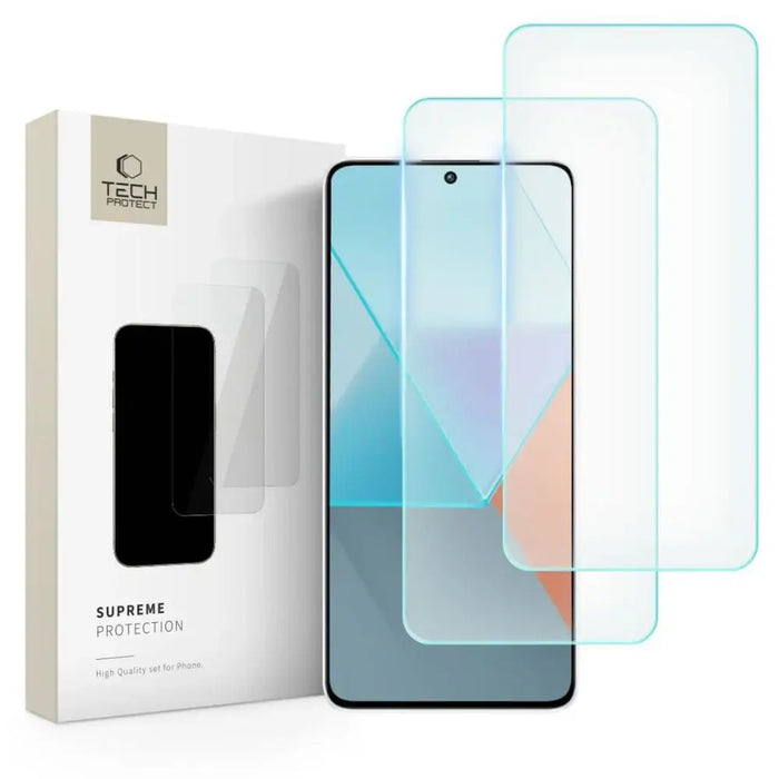 Tech-Protect Supreme Tempered Glass for Xiaomi Redmi Note 13 / 13 Pro / 4G / 5G - Cell phone tempered glass<<<HurtelXML