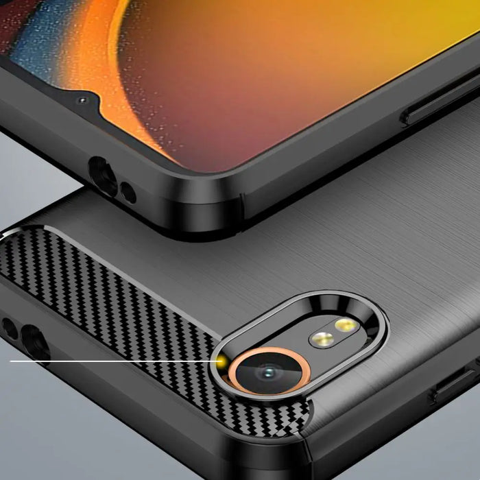 Tech-Protect TPUCarbon Case for Samsung Galaxy XCover 7 - Black - Cell phone cases and covers<<<HurtelXML