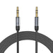 Tech-Protect UltraBoost cable 3.5mm mini jack / 3.5mm mini jack 1.5m - black - Audio cables<<<HurtelXML