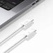 Tech-Protect UltraBoost Classic USB-C / USB-C PD cable 60W 3A 1m - white - Cell phone cables<<<HurtelXML