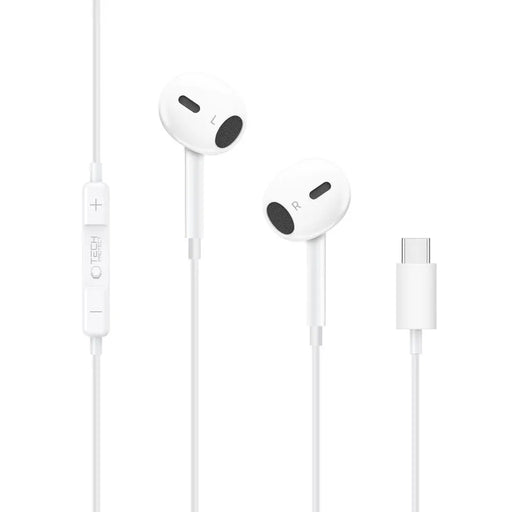 Tech-Protect Ultraboost Core G2 USB-C Headphones - White - Headphones and speakers<<<HurtelXML