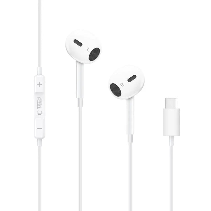 Tech-Protect Ultraboost Core G2 USB-C Headphones - White - Headphones and speakers<<<HurtelXML