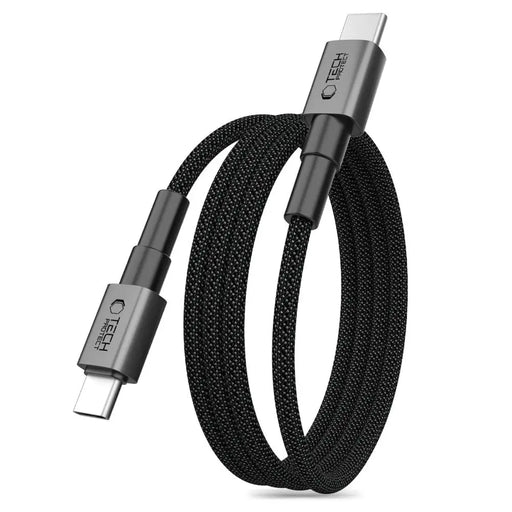 Tech-Protect Ultraboost DNA MagTwist USB-C PD Cable 100W / 5A 200 cm - Gray - Cables and tapes<<<HurtelXML