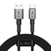 Tech-Protect UltraBoost DNA USB-A / USB-C Cable 15W/3A 200cm - Gray - Cables and tapes<<<HurtelXML