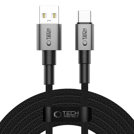 Tech-Protect Ultraboost DNA USB-A / USB-C Cable 15W/3A 300cm - Gray - Cables and tapes<<<HurtelXML