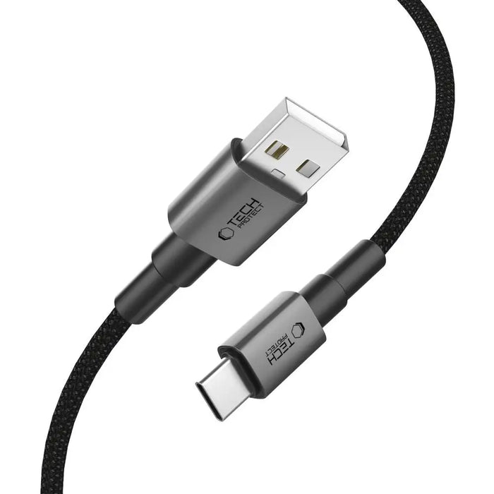 Tech-Protect Ultraboost DNA USB-A / USB-C Cable 15W/3A 300cm - Gray - Cables and tapes<<<HurtelXML