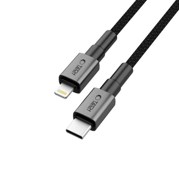 Tech-Protect Ultraboost DNA USB-C / Lightning PD27W/3A cable 25 cm - gray - Cables and tapes<<<HurtelXML