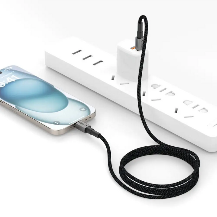 Tech-Protect UltraBoost DNA USB-C PD100W/5A Cable 200cm - Gray - Cables and tapes<<<HurtelXML