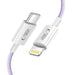 Tech-Protect Ultraboost Lite Lightning Cable PD60W/3A 1m - Purple - Cables and tapes<<<HurtelXML