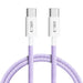 Tech-Protect Ultraboost Lite USB-C PD60W/3A Cable 1m - Purple - Cables and tapes<<<HurtelXML
