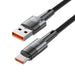 Tech-Protect UltraBoost USB-C / USB-A Cable 66W 6A 0.5m - Gray - Cell phone cables<<<HurtelXML